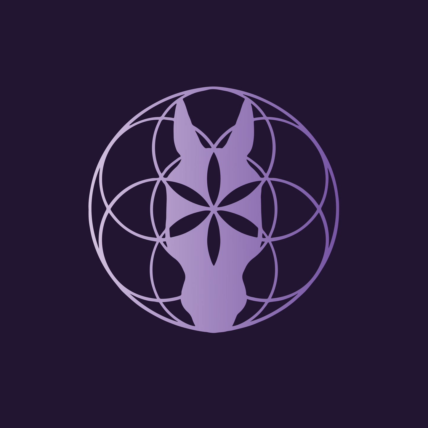 THE SACRED HORSE LOGO