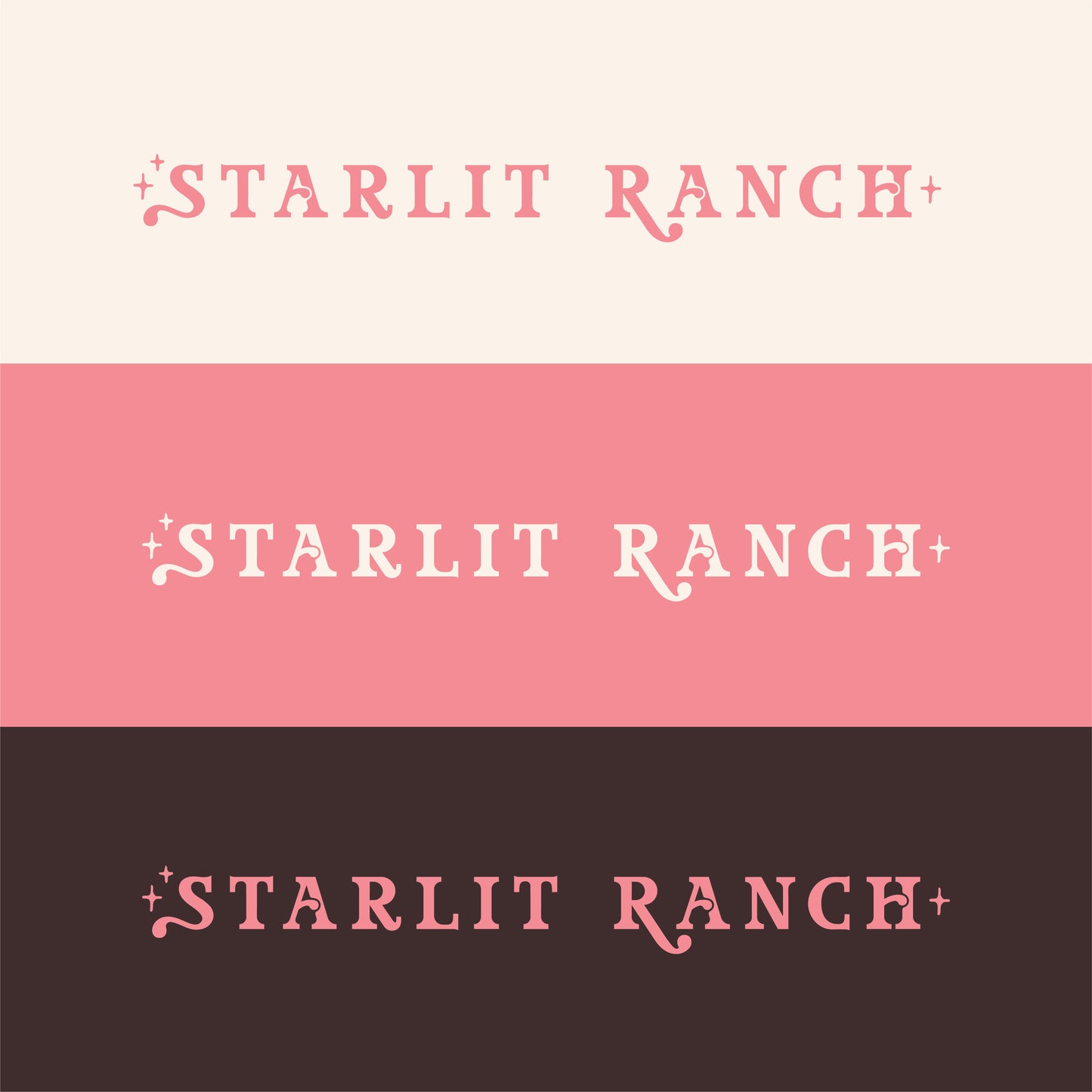 Pre-Designed Logo: Starlit Ranch