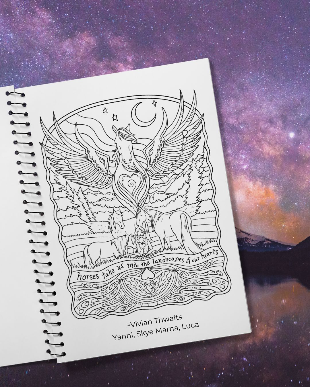 Dear Equestrians Collective Coloring Book [PRE-ORDER]