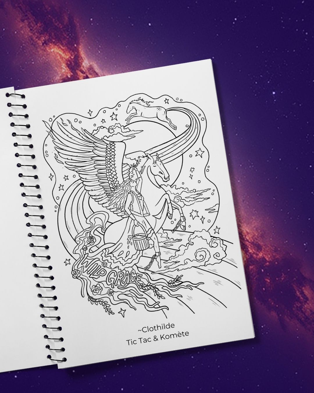 Dear Equestrians Collective Coloring Book [PRE-ORDER]