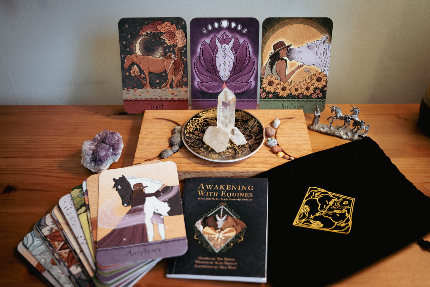 Awakening With Equines Oracle Deck