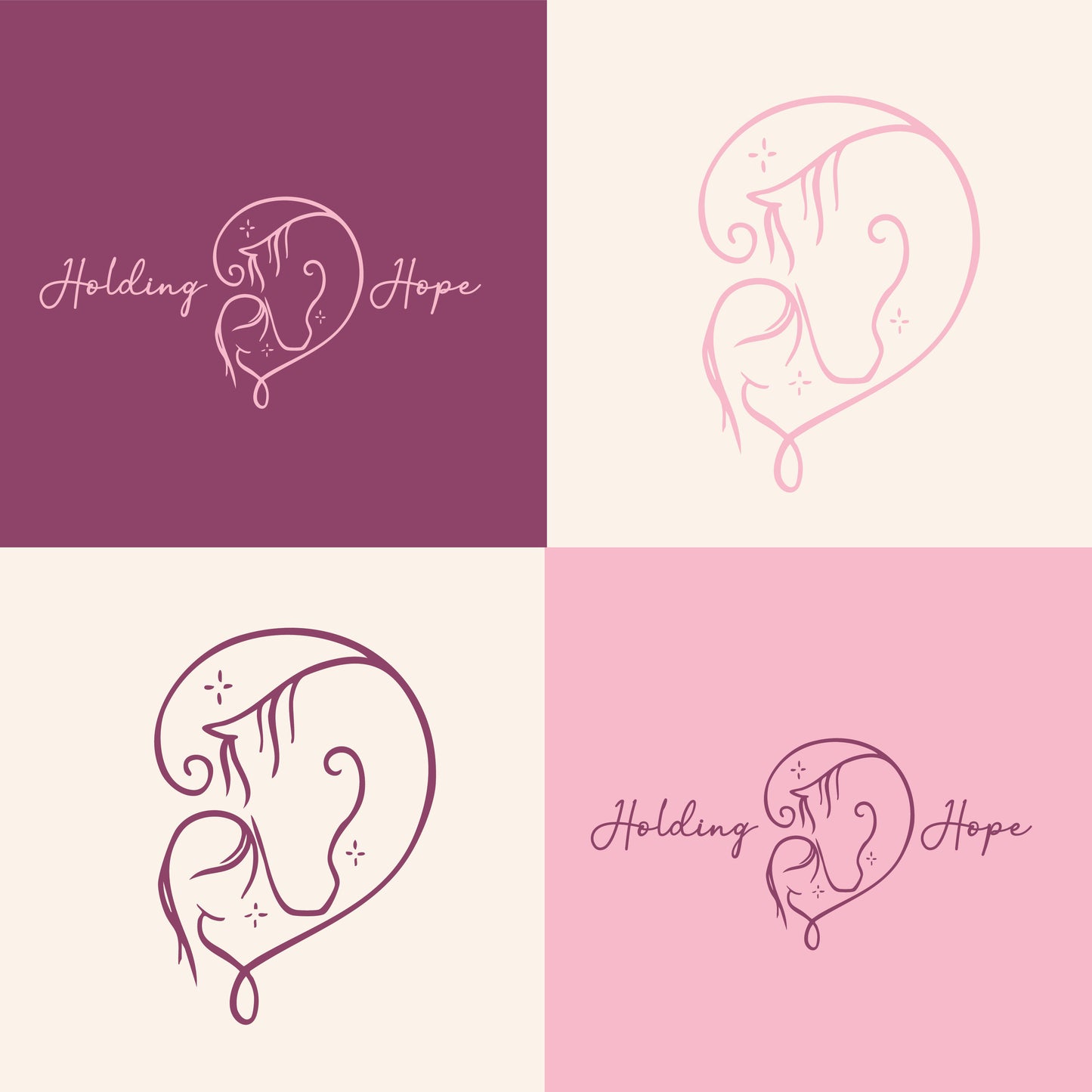 Pre-Designed Logo: Holding Hope