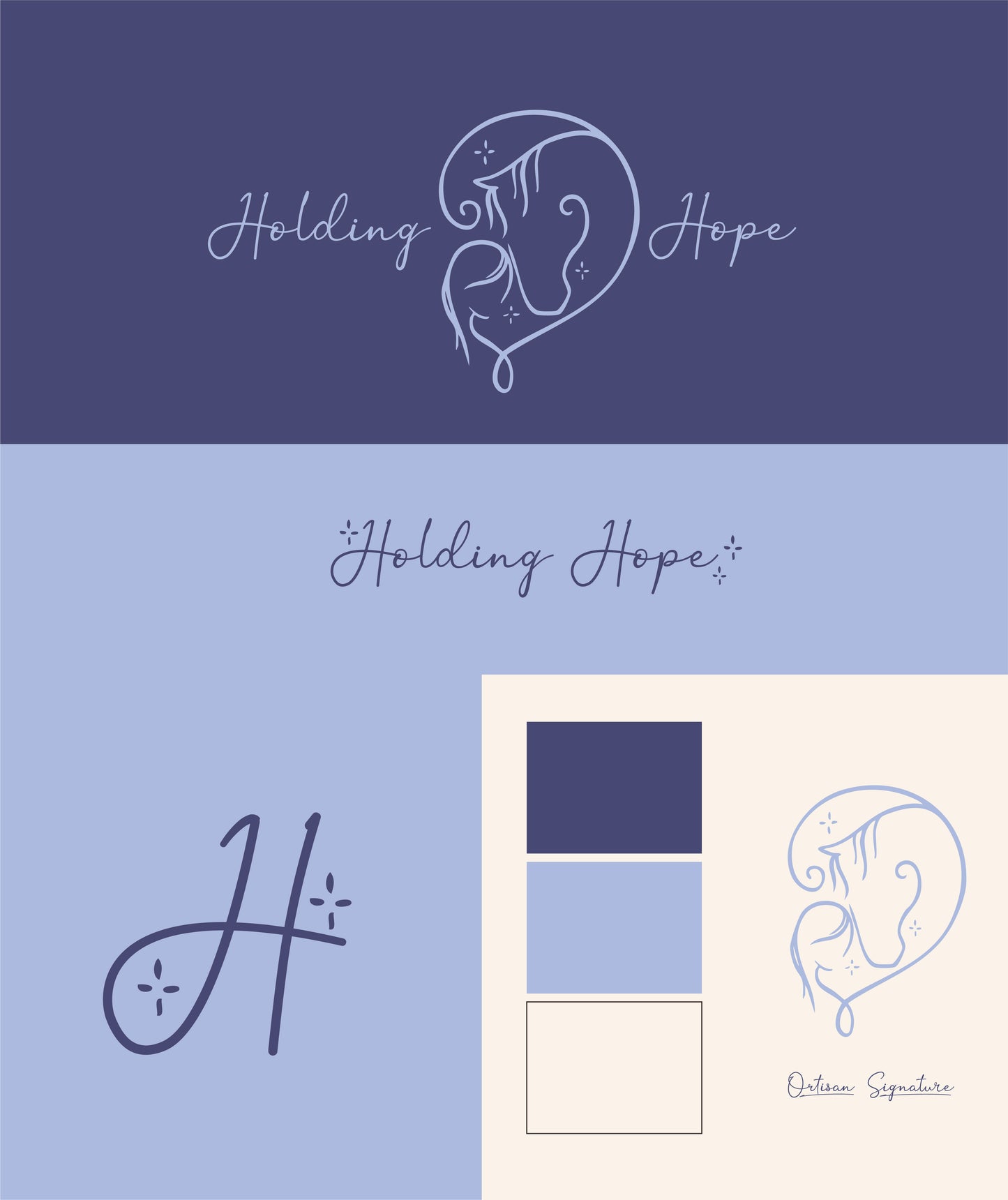 Pre-Designed Logo: Holding Hope