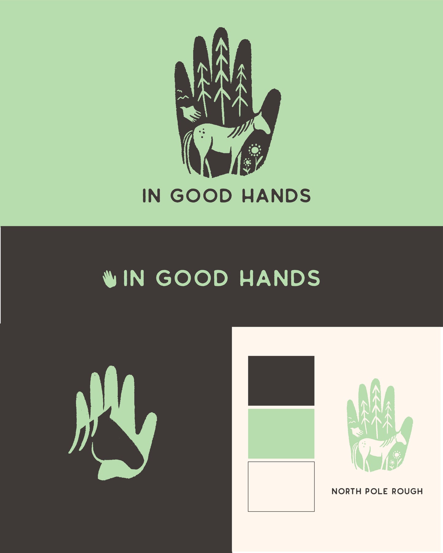 Pre-Designed Logo: In Good Hands