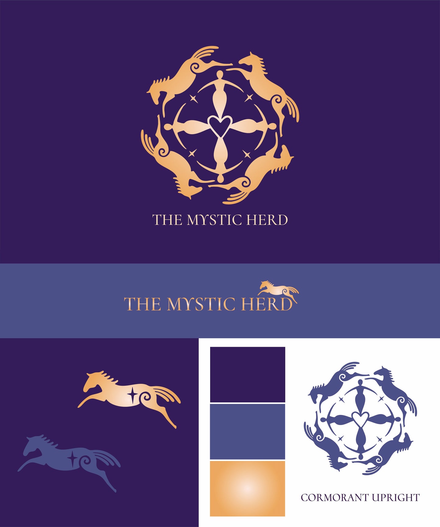 Pre-Designed Logo: The Mystic Herd