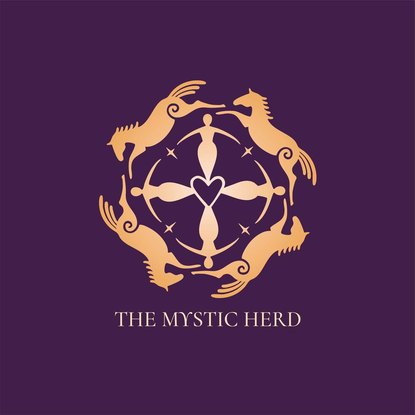 Pre-Designed Logo: The Mystic Herd