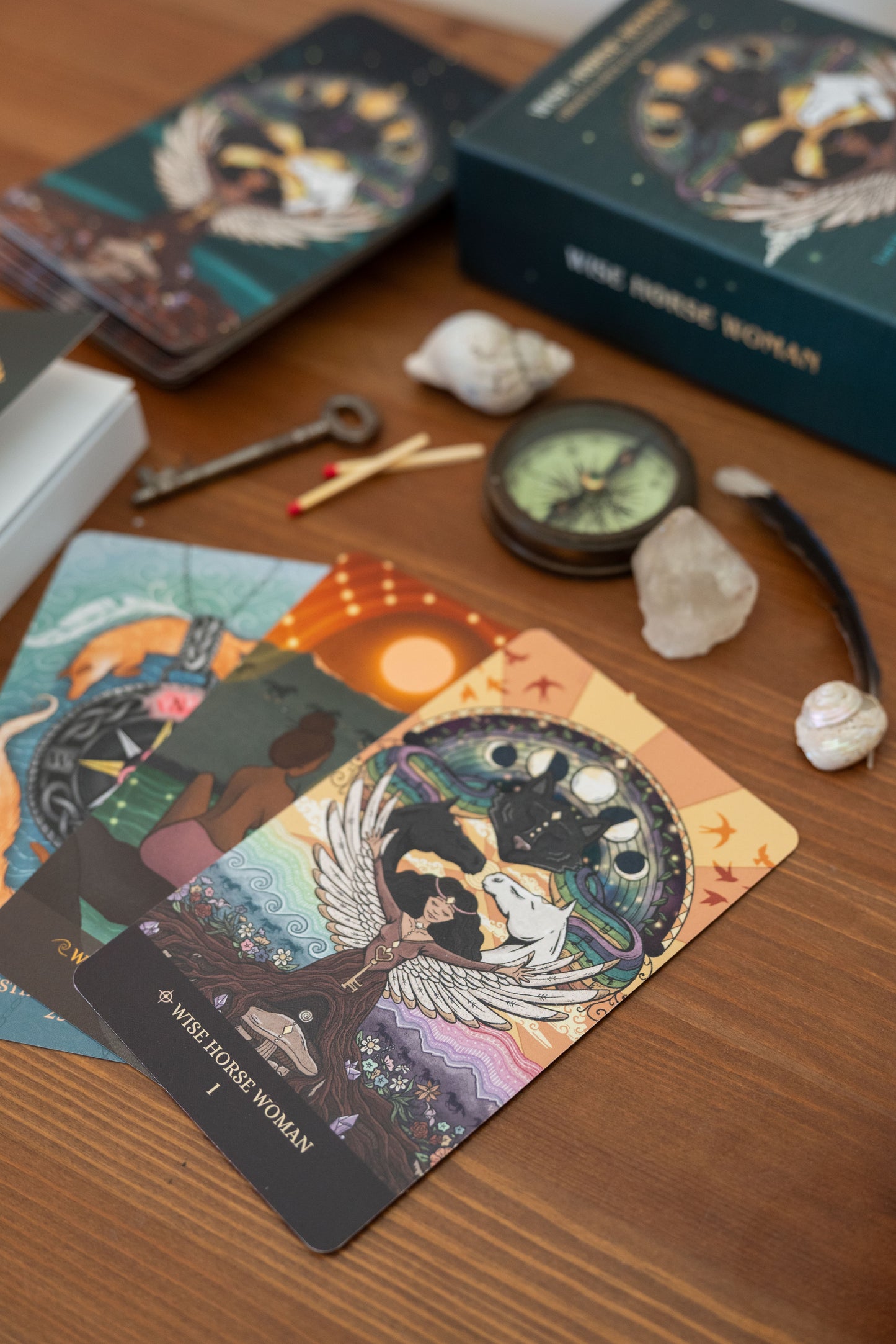 The Wise Horse Woman Oracle Deck