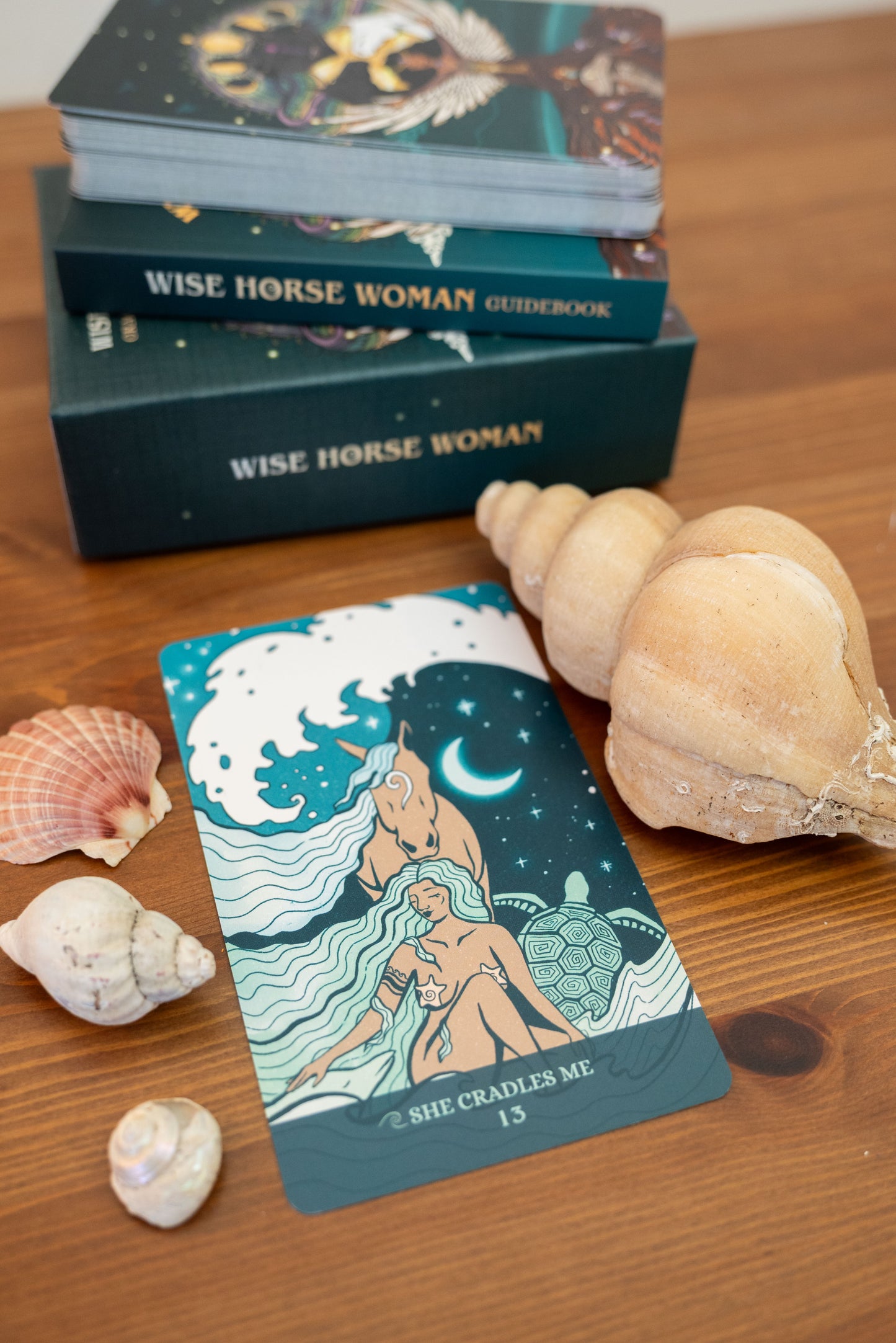 The Wise Horse Woman Oracle Deck