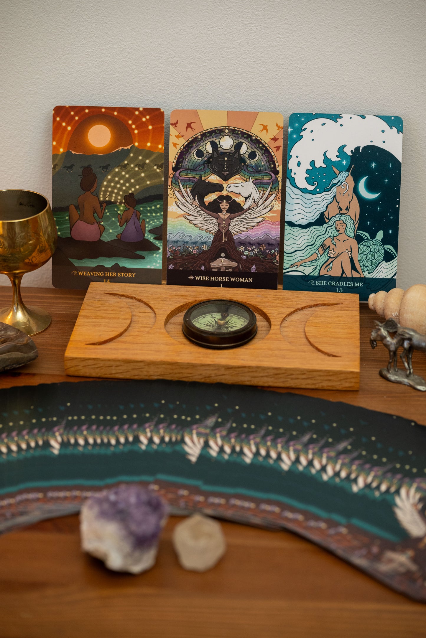 The Wise Horse Woman Oracle Deck