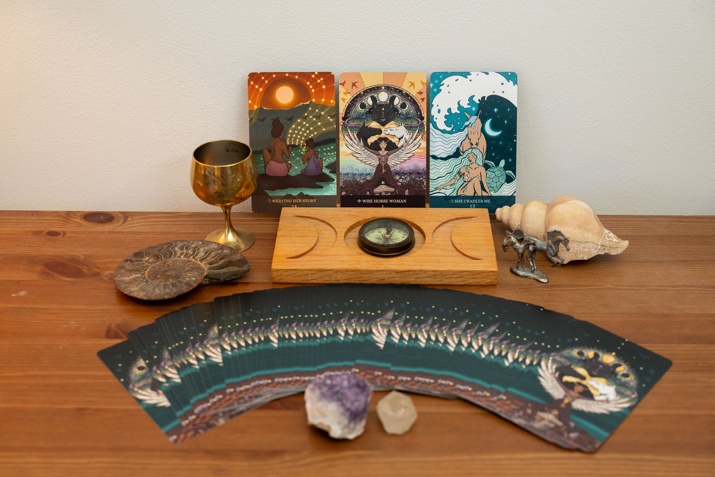 The Wise Horse Woman Oracle Deck