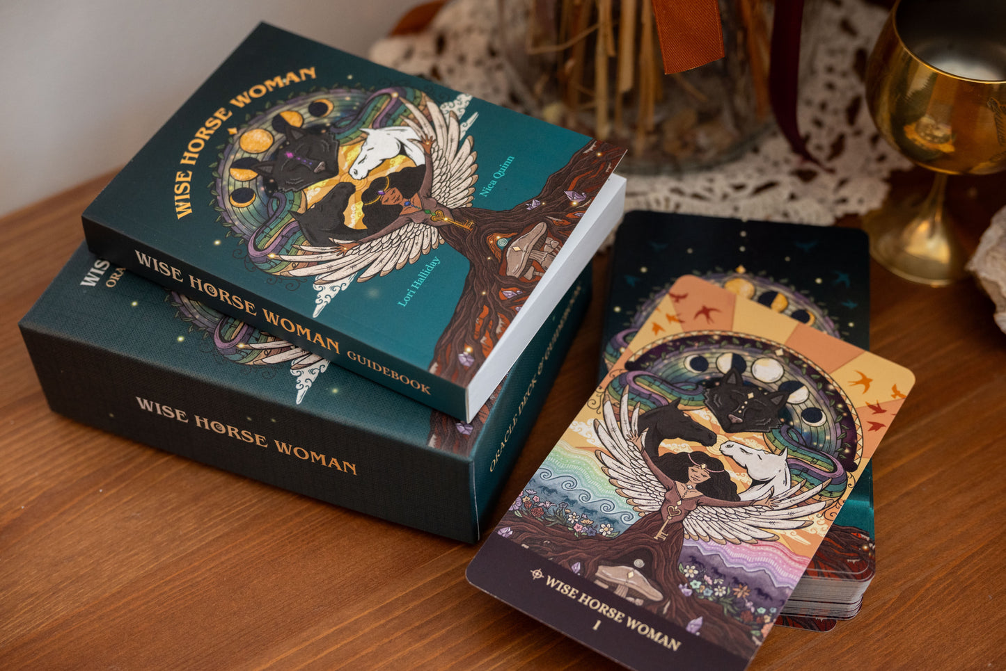 The Wise Horse Woman Oracle Deck